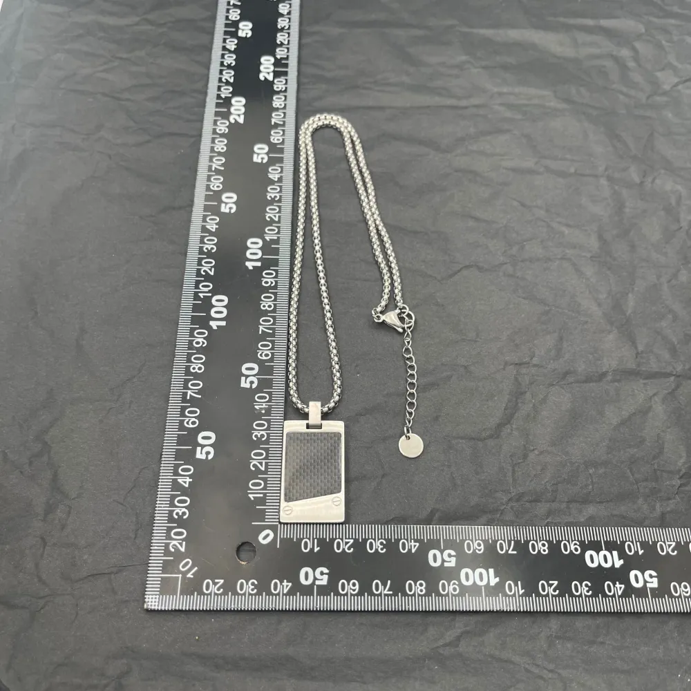 Target-Collana Corta in Acciaio da Uomo - CAU-208-292 (Acciaio)