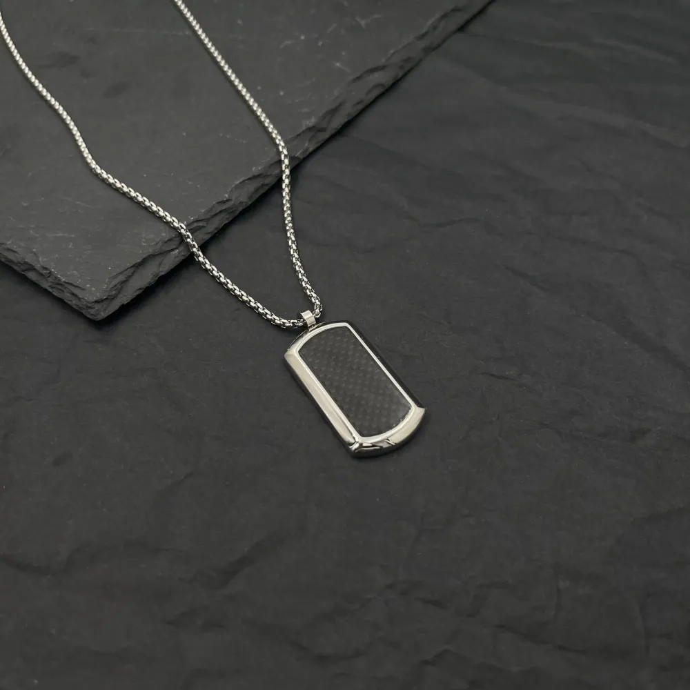 Target-Collana Corta in Acciaio da Uomo - CAU-600-H203