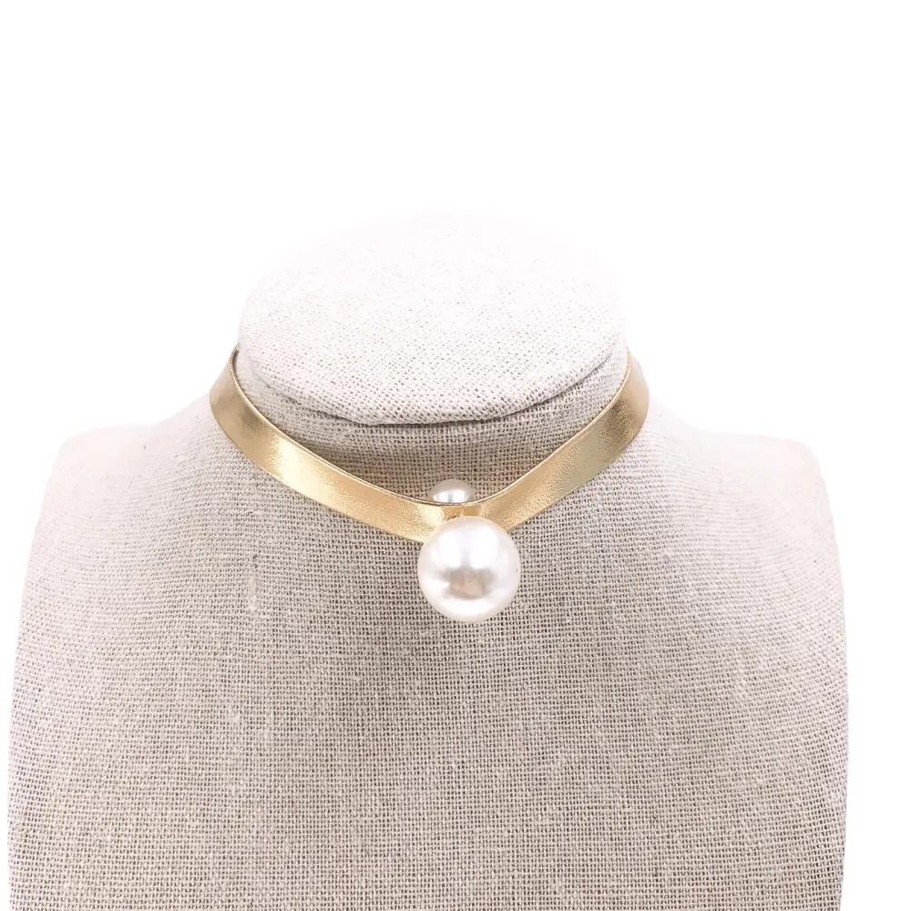 CK5902-Perla-Choker Collarino - CK5902-Perla-Choker Collarino (Argento)