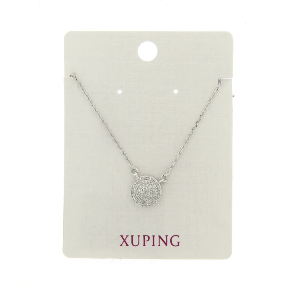 [CMC66778-Tondo-Collana Girocollo con Zirconia Xuping] CMC66778-Tondo-Collana Girocollo con Zirconia Xuping - CMC66778-Tondo-Collana Girocollo con Zirconia Xuping