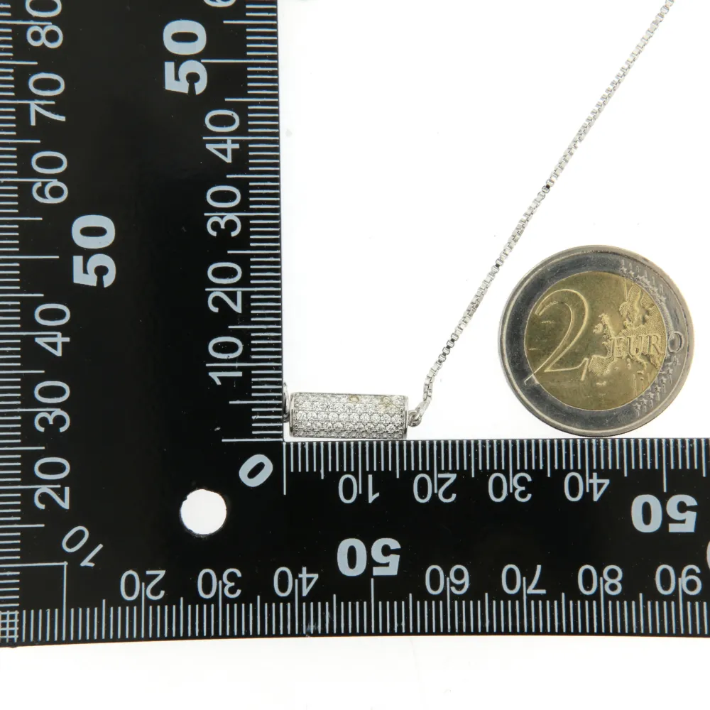 CMC6686-Barretta -Girocollo con Zirconia Xuping - CMC6686-Barretta -Girocollo con Zirconia Xuping