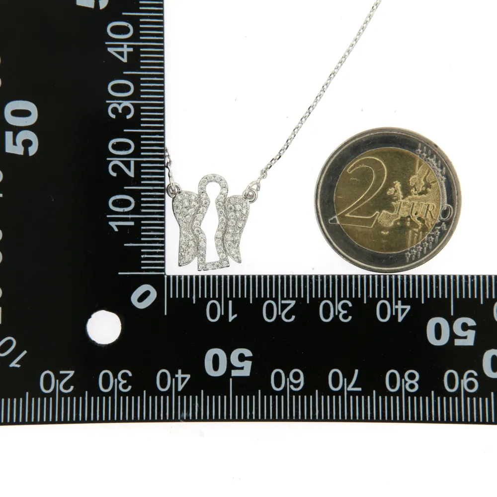 [CMC6693-Angelo-Girocollo con Zirconia Xuping] CMC6693-Angelo-Girocollo con Zirconia Xuping - CMC6693-Angelo-Girocollo con Zirconia Xuping