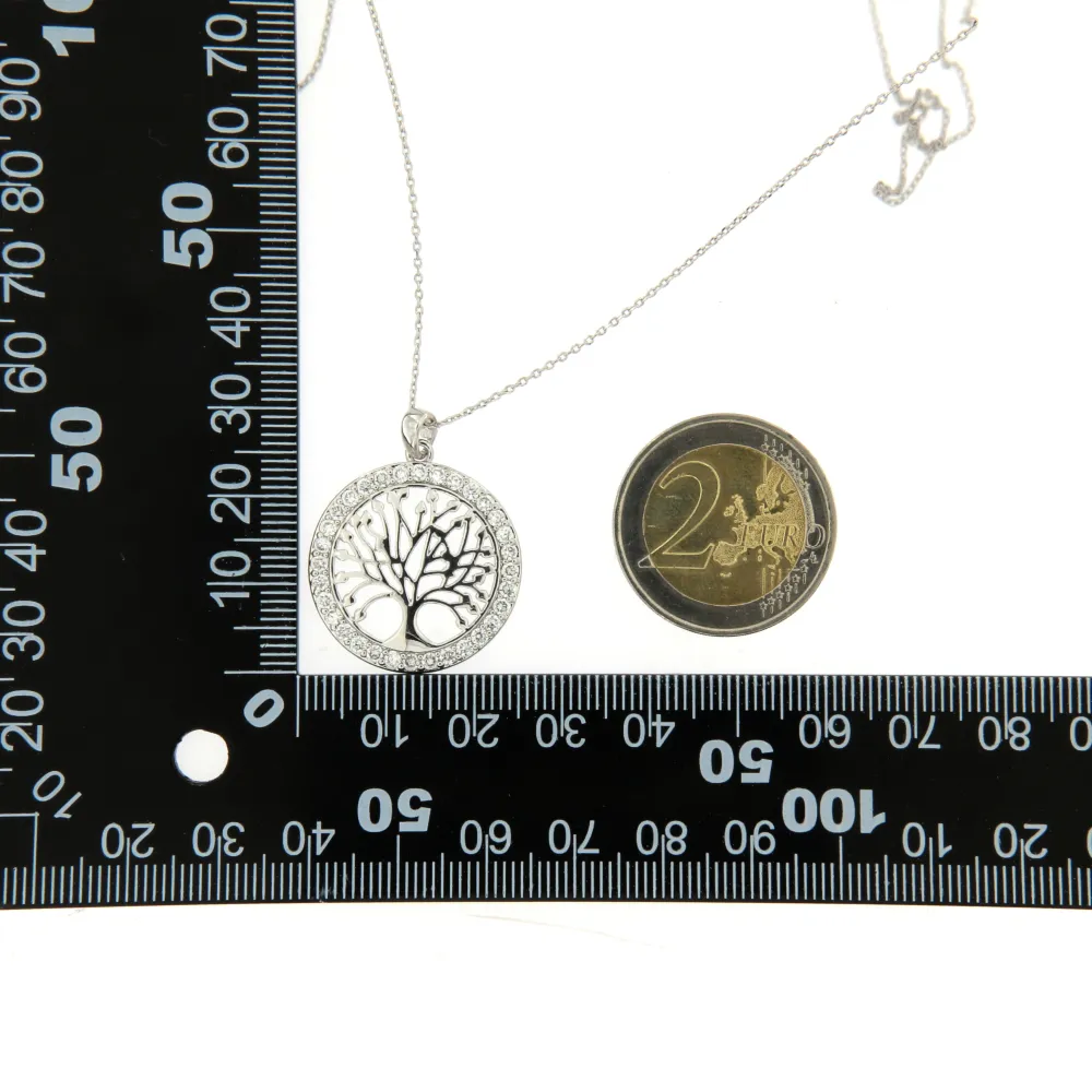 CMC6695-Albero della Vita -Girocollo con Zirconia Xuping - CMC6695-Albero della Vita -Girocollo con Zirconia Xuping