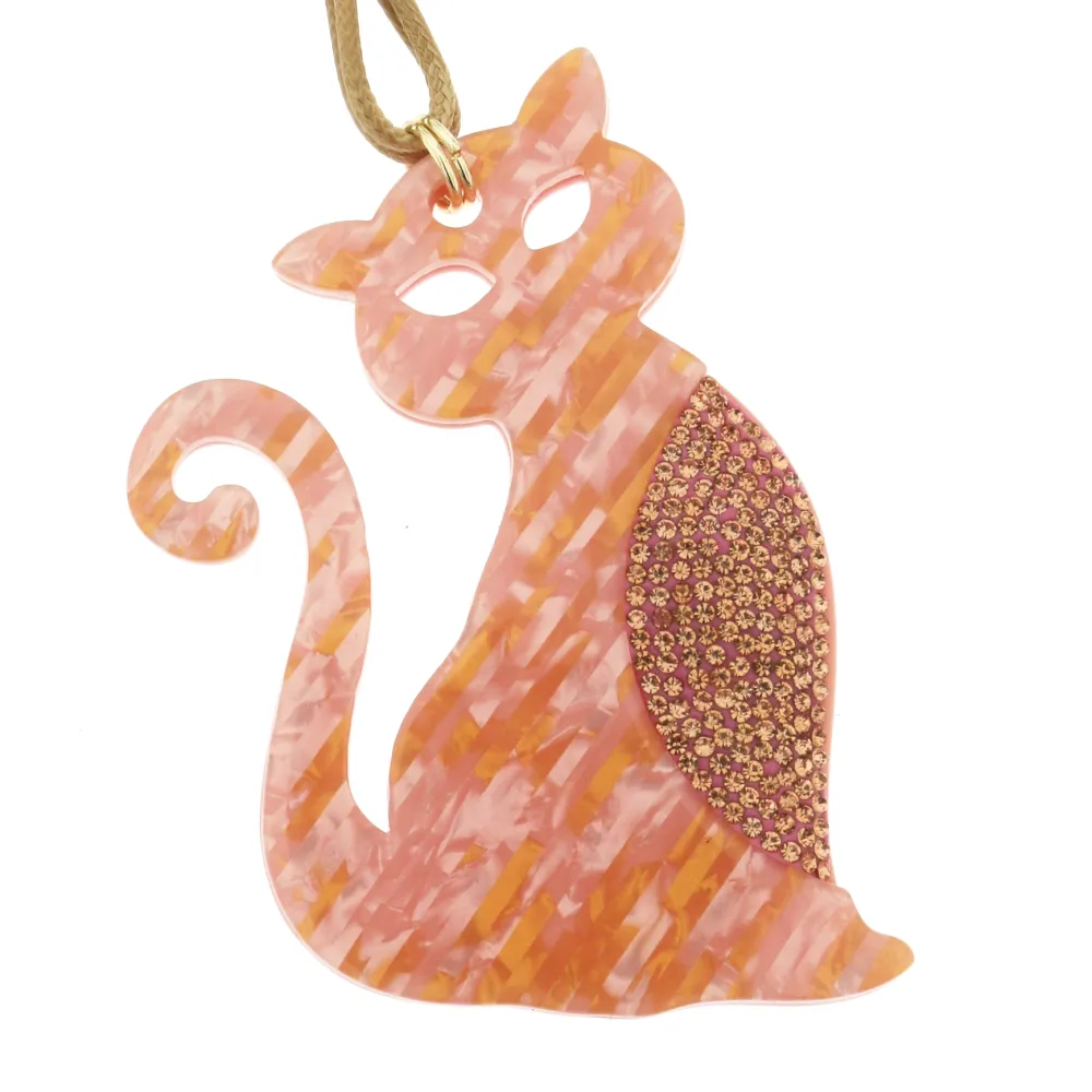 CMM3183-Gatto - Collana Lunga Moda - CML-114-120