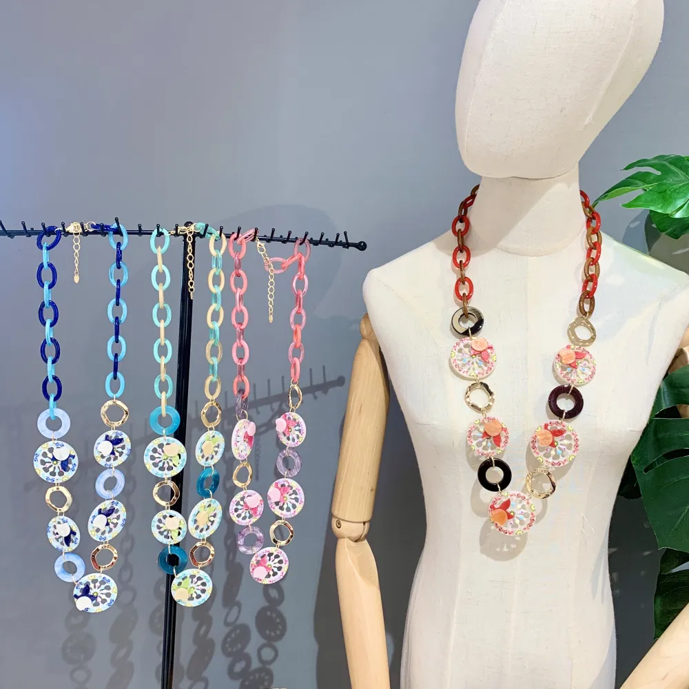 Route Carrozza Sicily-Collana Lunga Resina - CML-15351