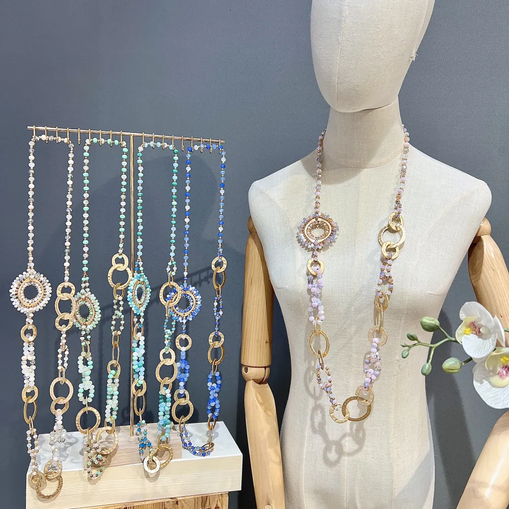 Cerchio- Collana Lunga Moda - CML-732-220