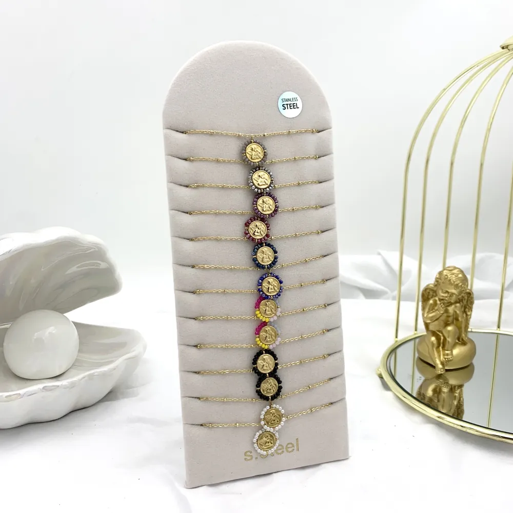 [CPA-103-AA2709N] Angelo-12Pz Collane in Acciaio - CPA-103-AA2709N