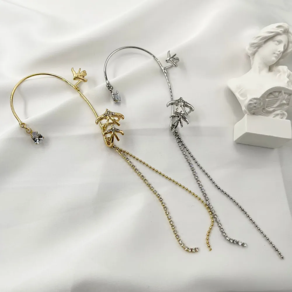 Rondine-Earcuff con Pendenti - EAK-705-04