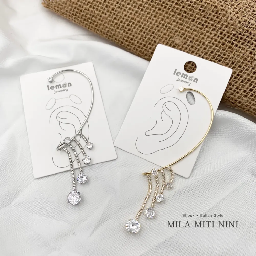 Earcuff - EAK-YZ10 (Argento)