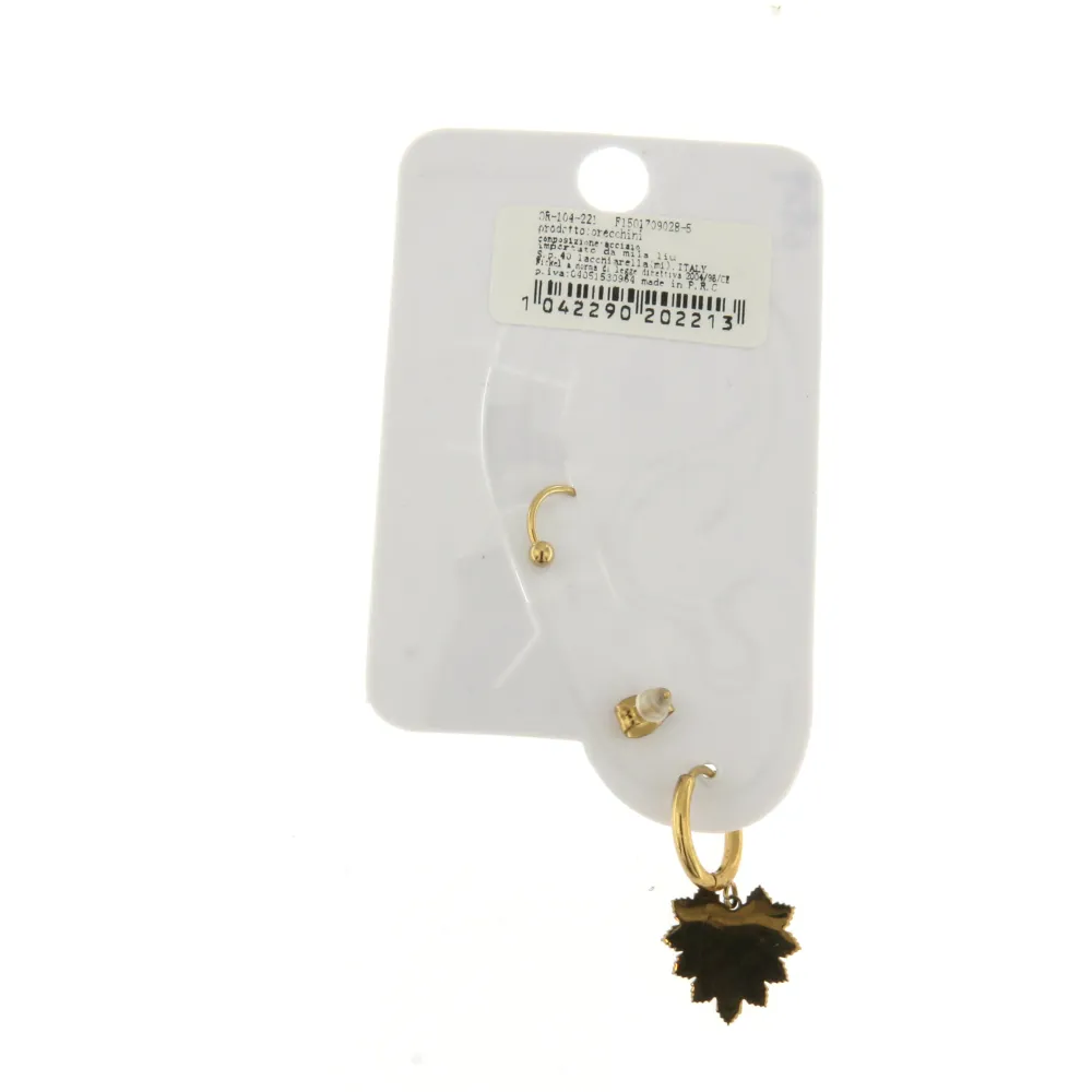 EAK6829-Cuore- Set Earcuff Orecchini in Acciaio - EAK6829-Cuore- Set Earcuff Orecchini in Acciaio (Argento)