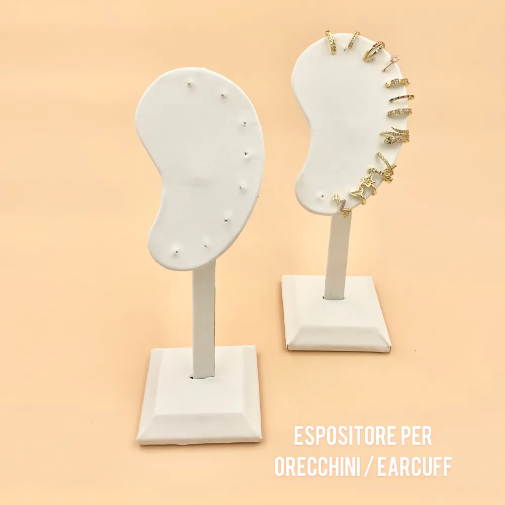 ESP7367-Orecchio per Earcuff- Espositore - ESP-320-270 (Grigio)