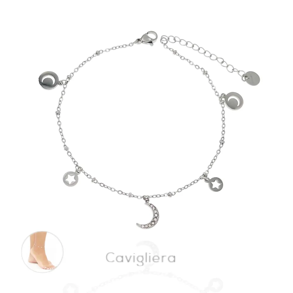 Luna-Cavigliere in Acciaio - KAV-103-AA1111B