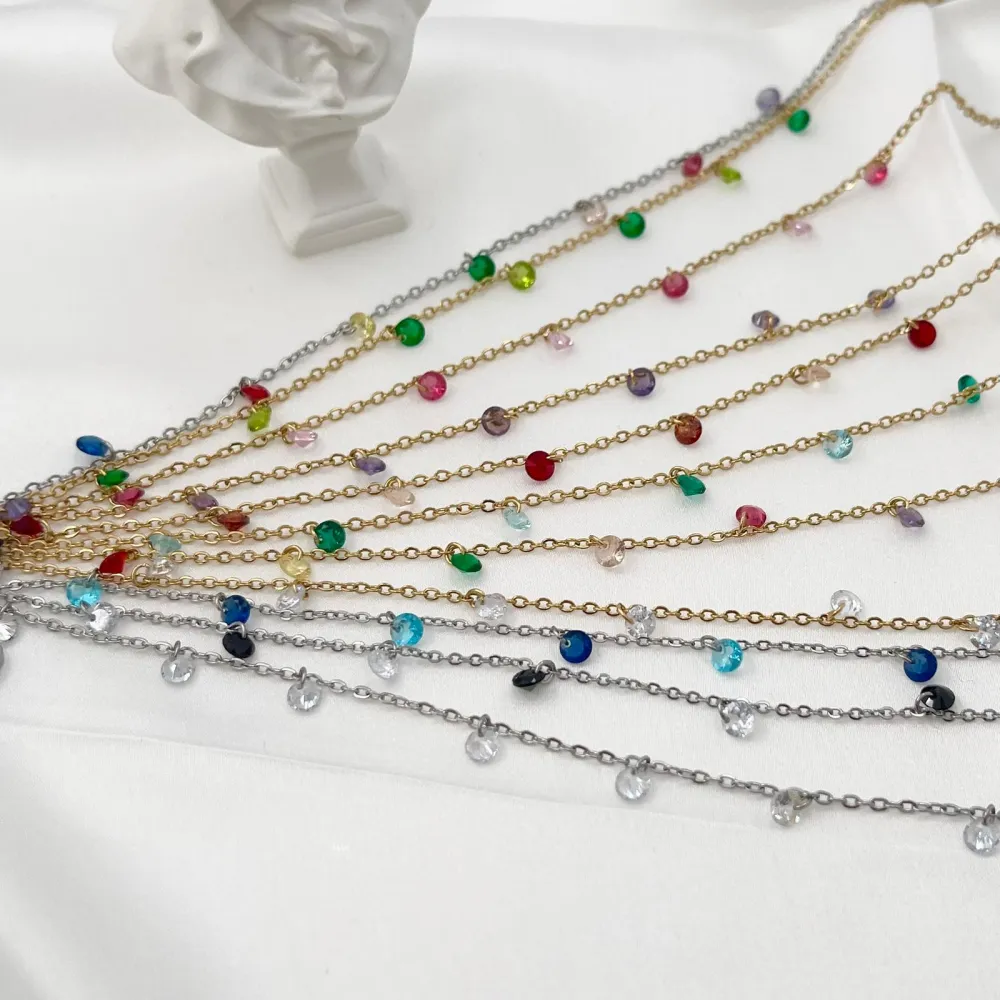 Punto Luce Zirconia-Caviglire in Acciaio - KAV-103-AA162B