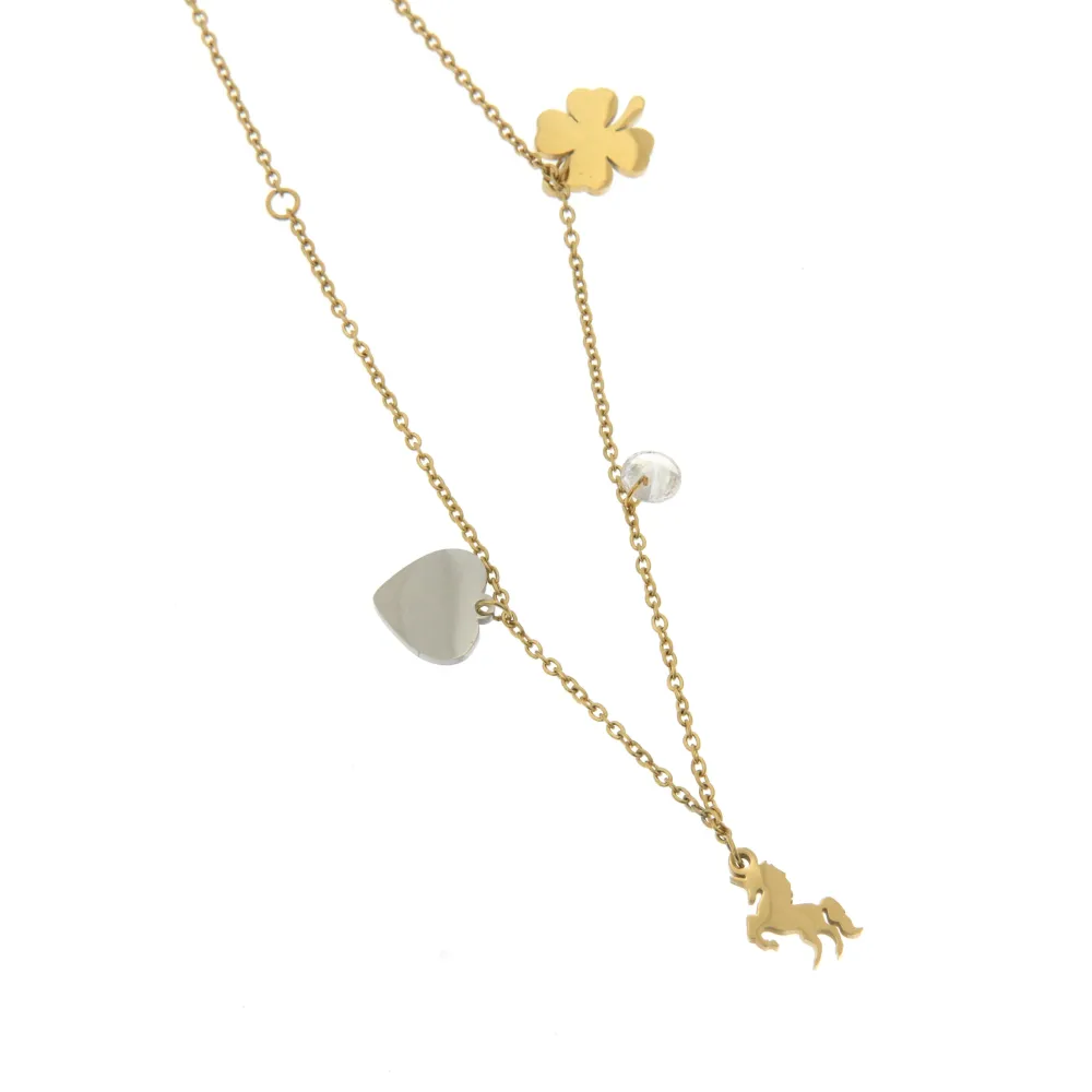 Unicorno 3075 - Cavigliera in Acciaio - KAV-413-183