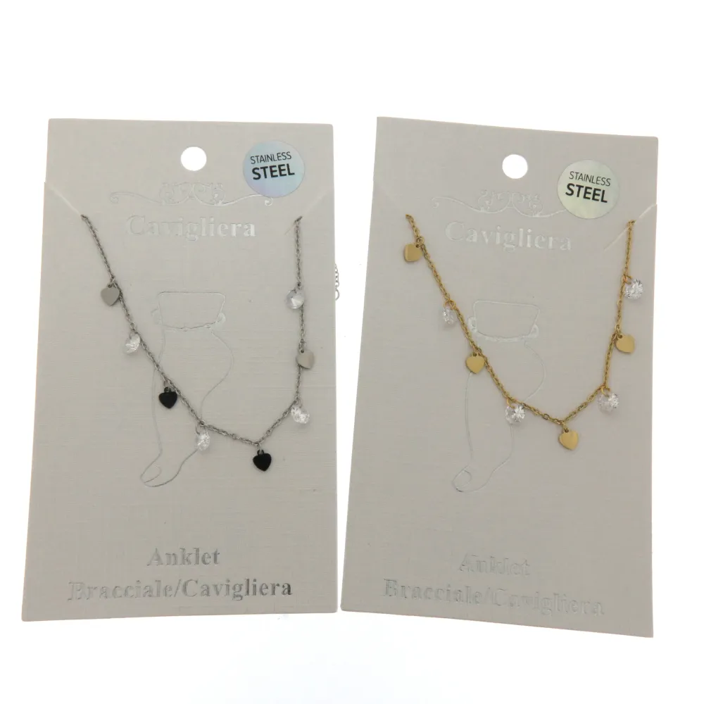 Cuore P.luce 3084 - Cavigliera in Acciaio - KAV-413-211