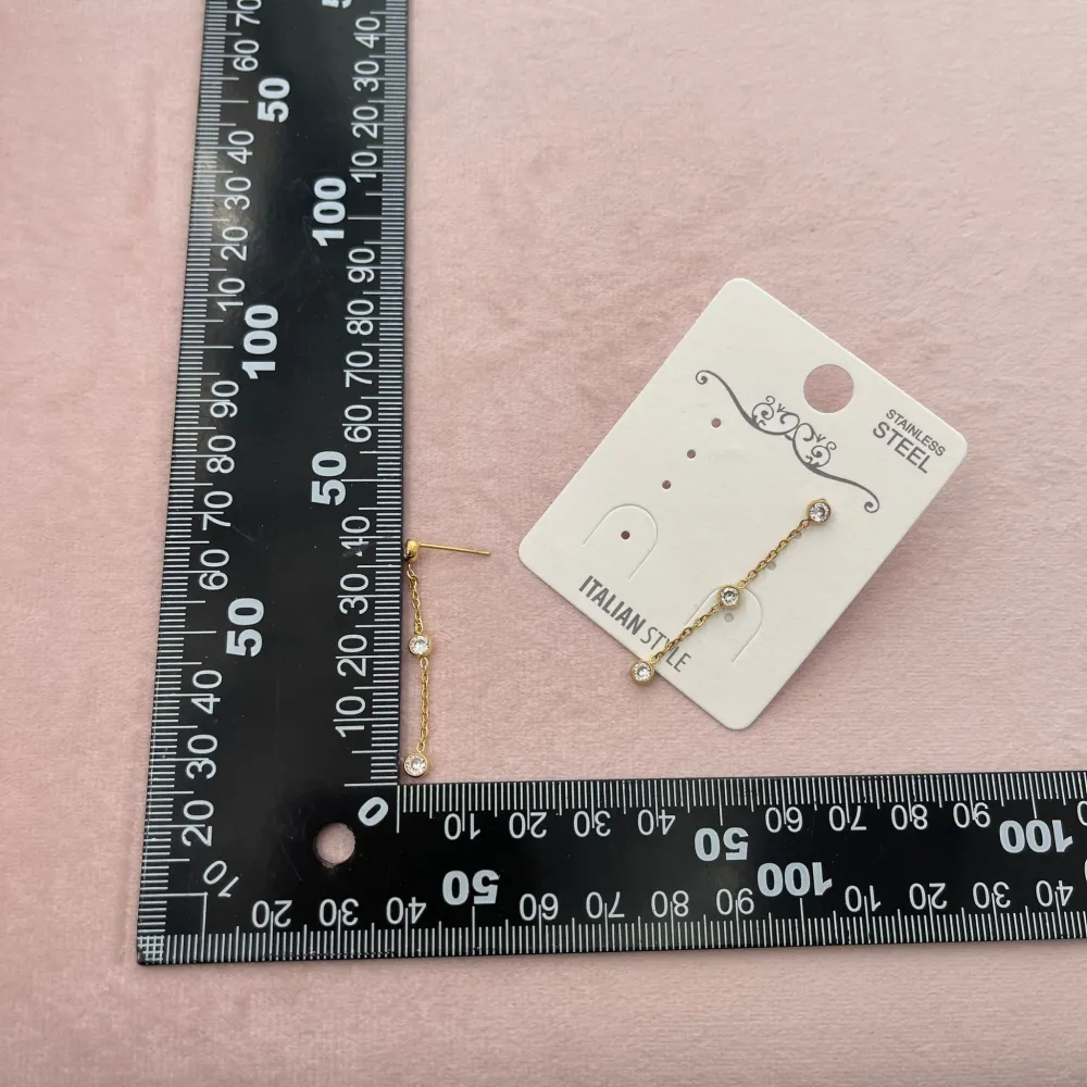 Punto Luce-Orecchini Pendenti in Acciaio - OAP-103-AA1384E