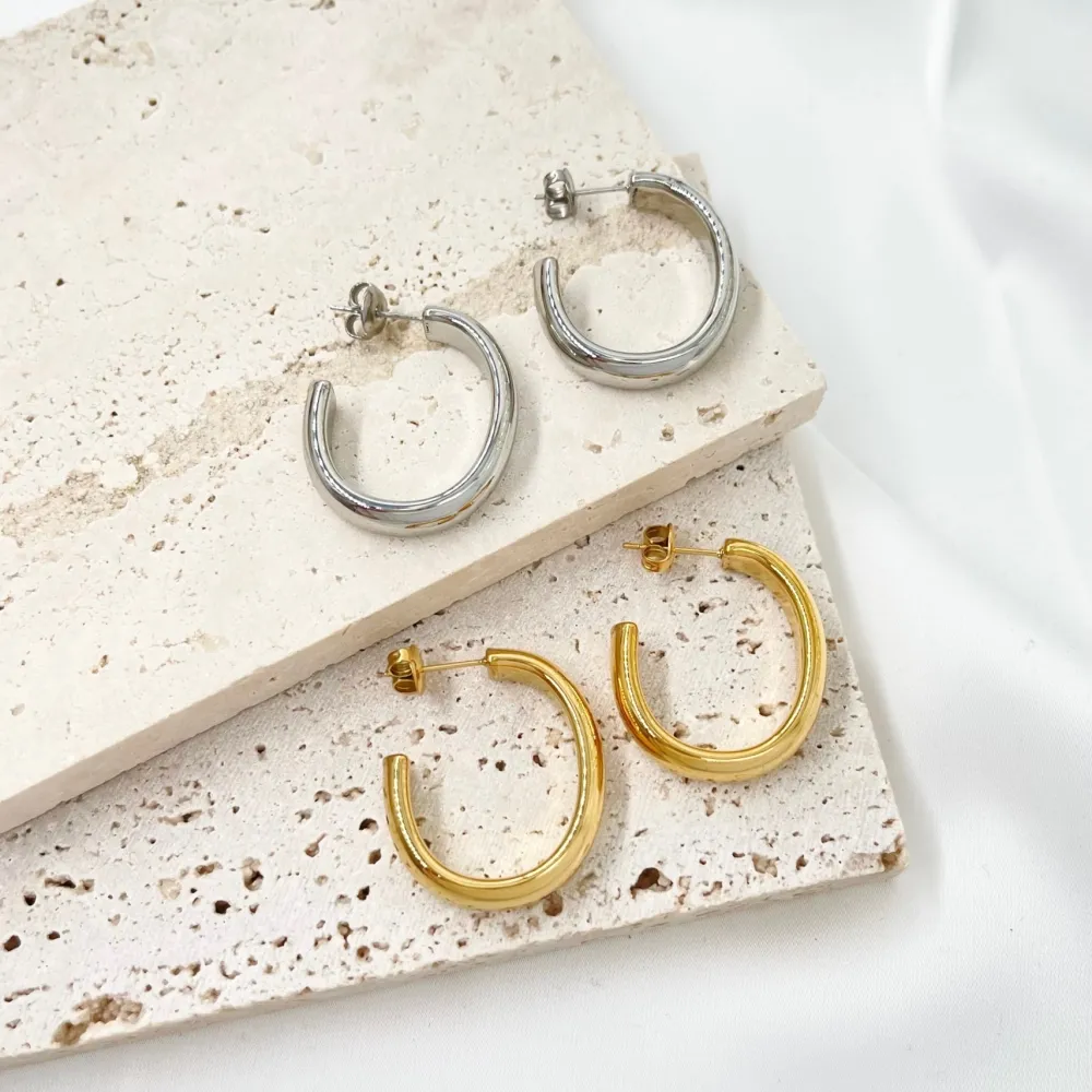 Cerchio -Orecchini in Acciaio - OR-103-AA2618E