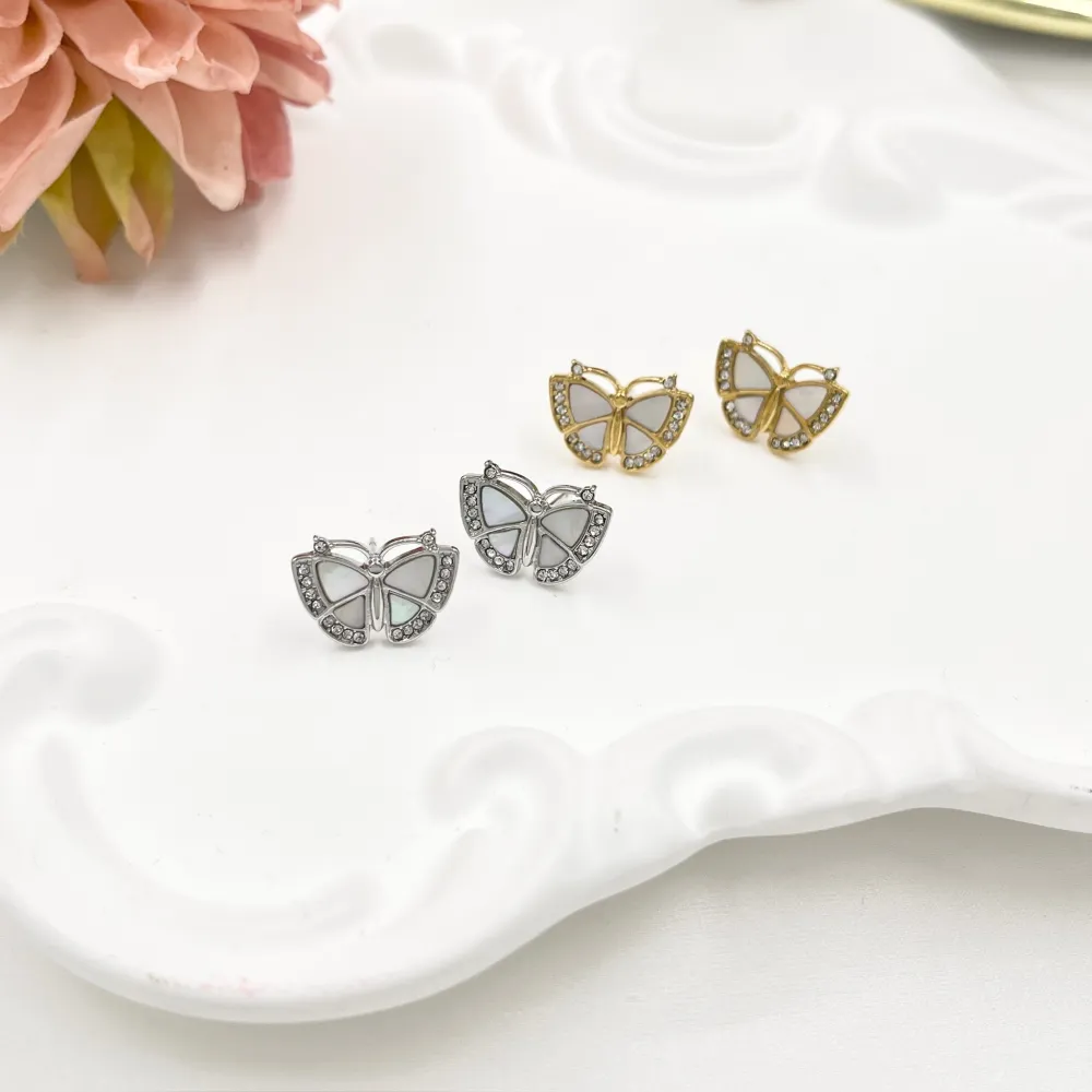 Farfalla -Orecchini in Acciaio - OAP-103-AA4177E