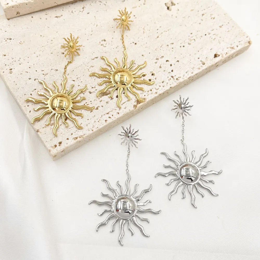 Sole-Orecchini in Acciaio - OR-413-2422