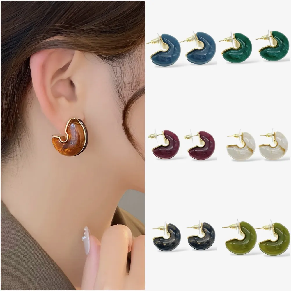 Cerchio-Orecchini in Acciaio - OAP-732-430