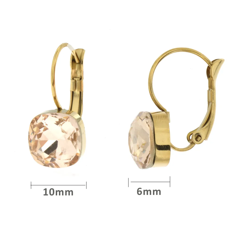 Oas-Punto Luce - Orecchini a monachella in acciaio - OAS-Punto Luce 4401 - Orecchini a monachella in acciaio