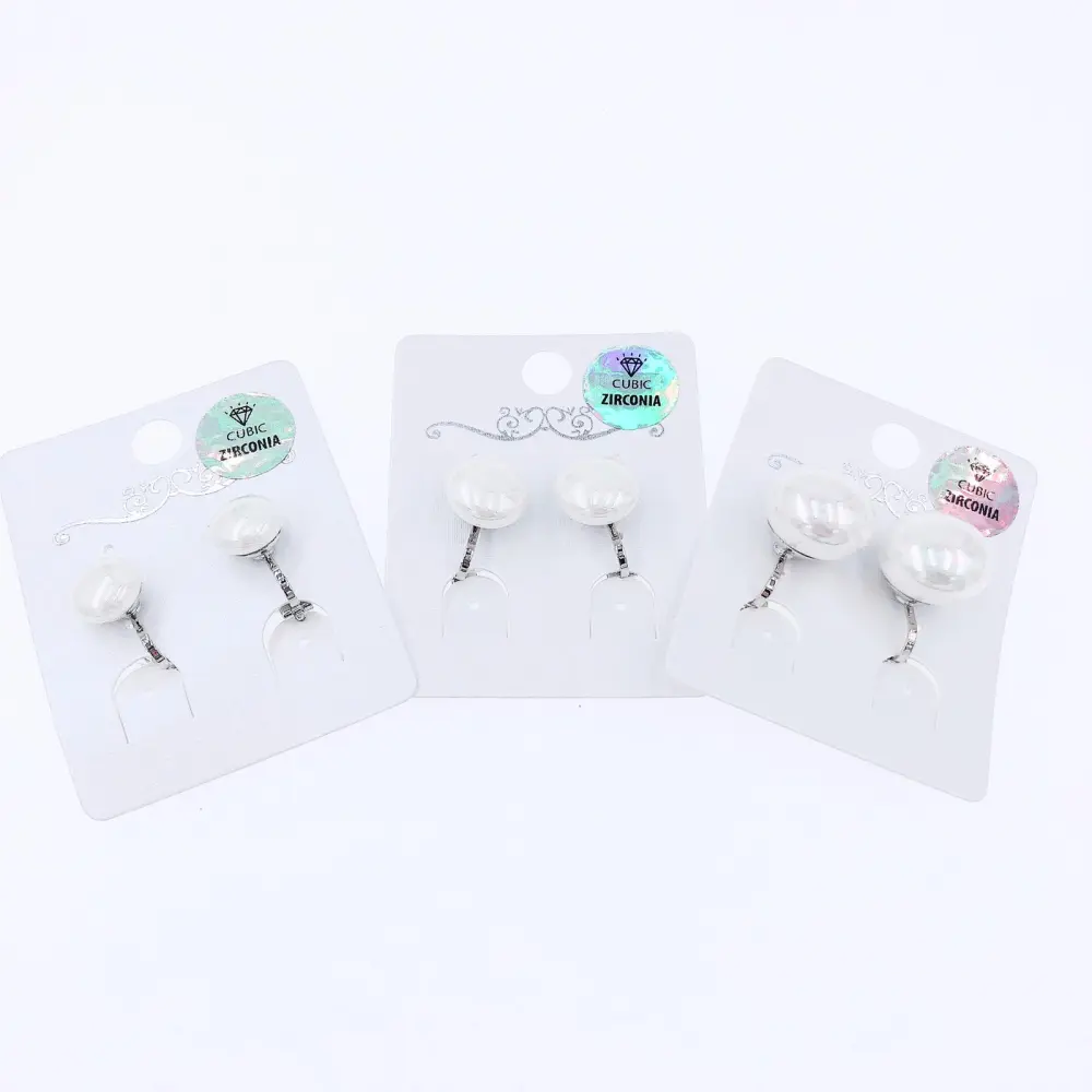 OMC-Perla Ovale 10mm 5090-Orecchini a Clip - OMC-Perla Ovale 10mm 5090-Orecchini a Clip