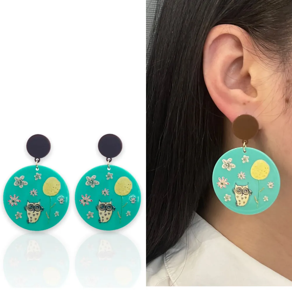 Gufo-Orecchini Moda - OMM-316-26