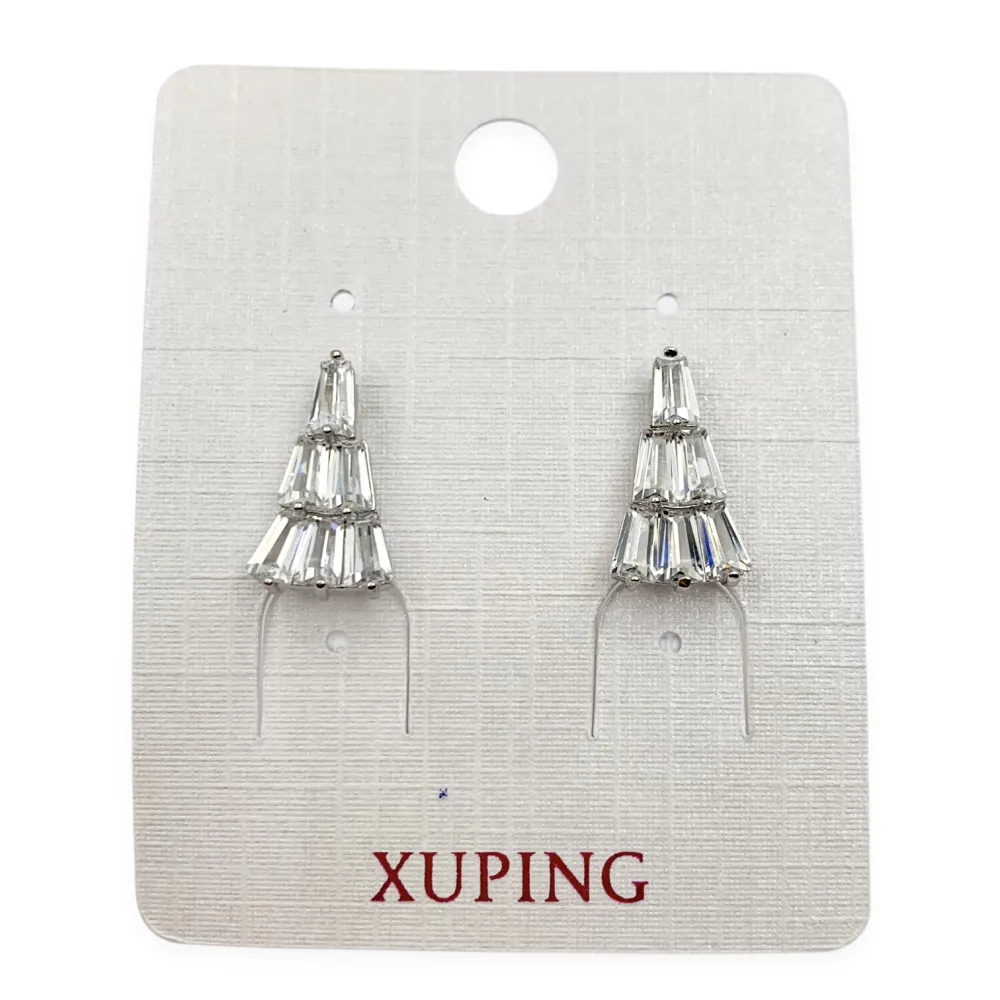 OMZ6132-Triangolo- Orecchini a Lobo - OMZ-6132