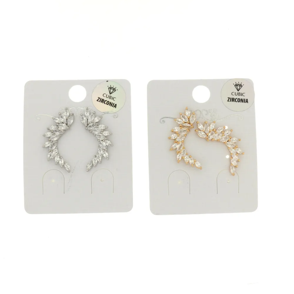 OMZ-Ear Cuff 5153 - Orecchini con  Cubic Zirconia - OMZ-Ear Cuff 5153 - Orecchini con  Cubic Zirconia