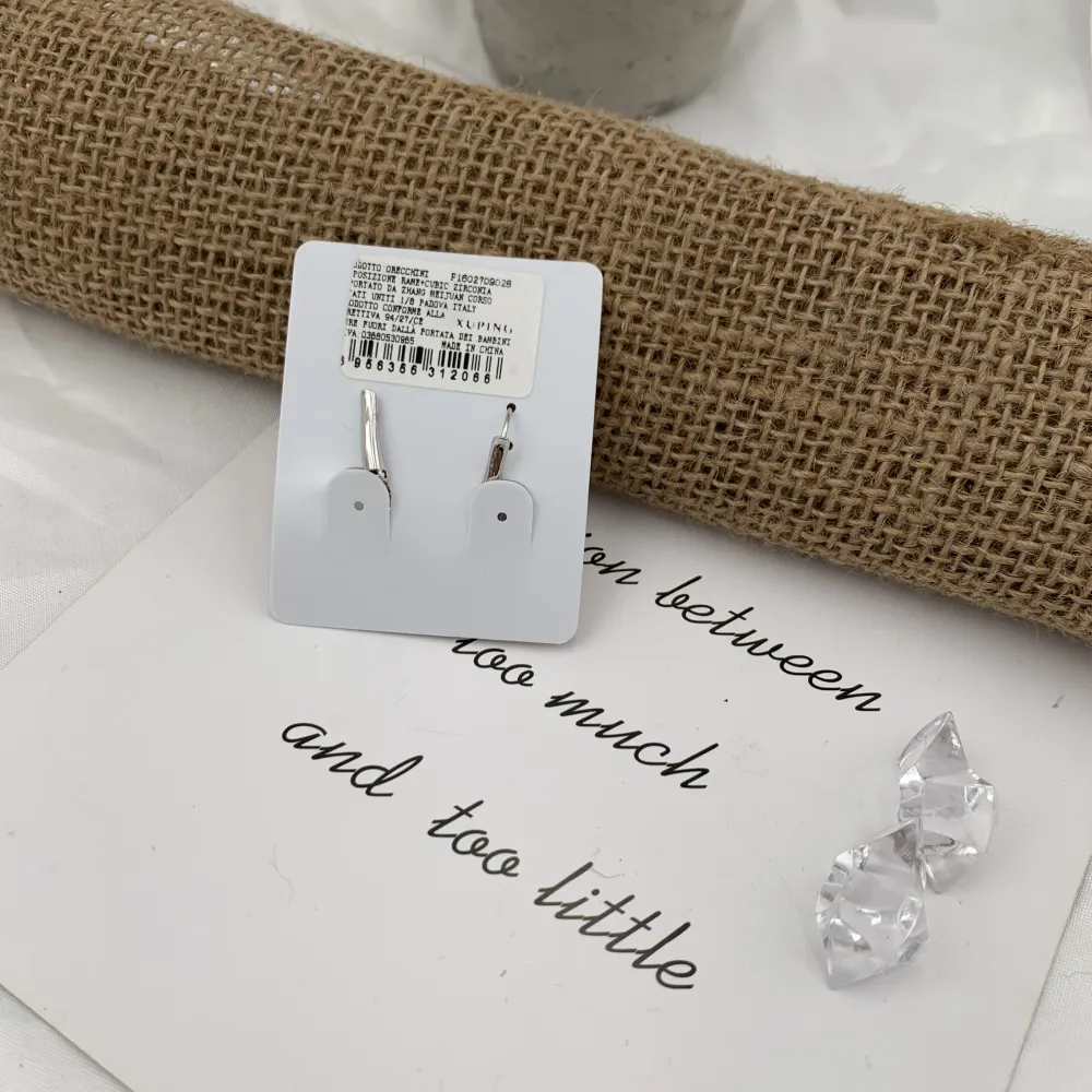 Goccia a Monachella-Orecchini con Zirconia - OMZ-XP2066