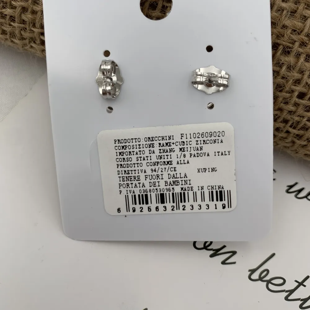 Fiore-Orecchini con Zirconia - OMZ-XP3319