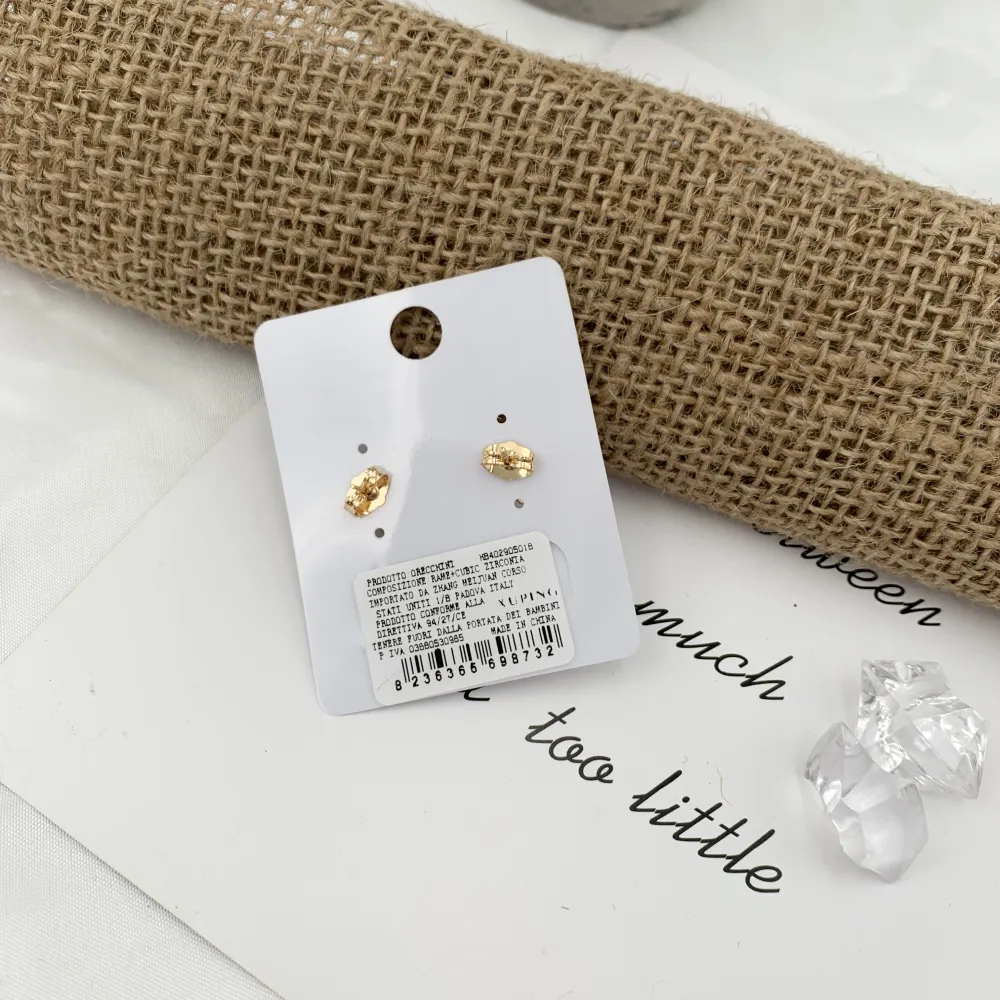 Fiore Farfalla-Orecchini con Zirconia - OMZ-XP8732