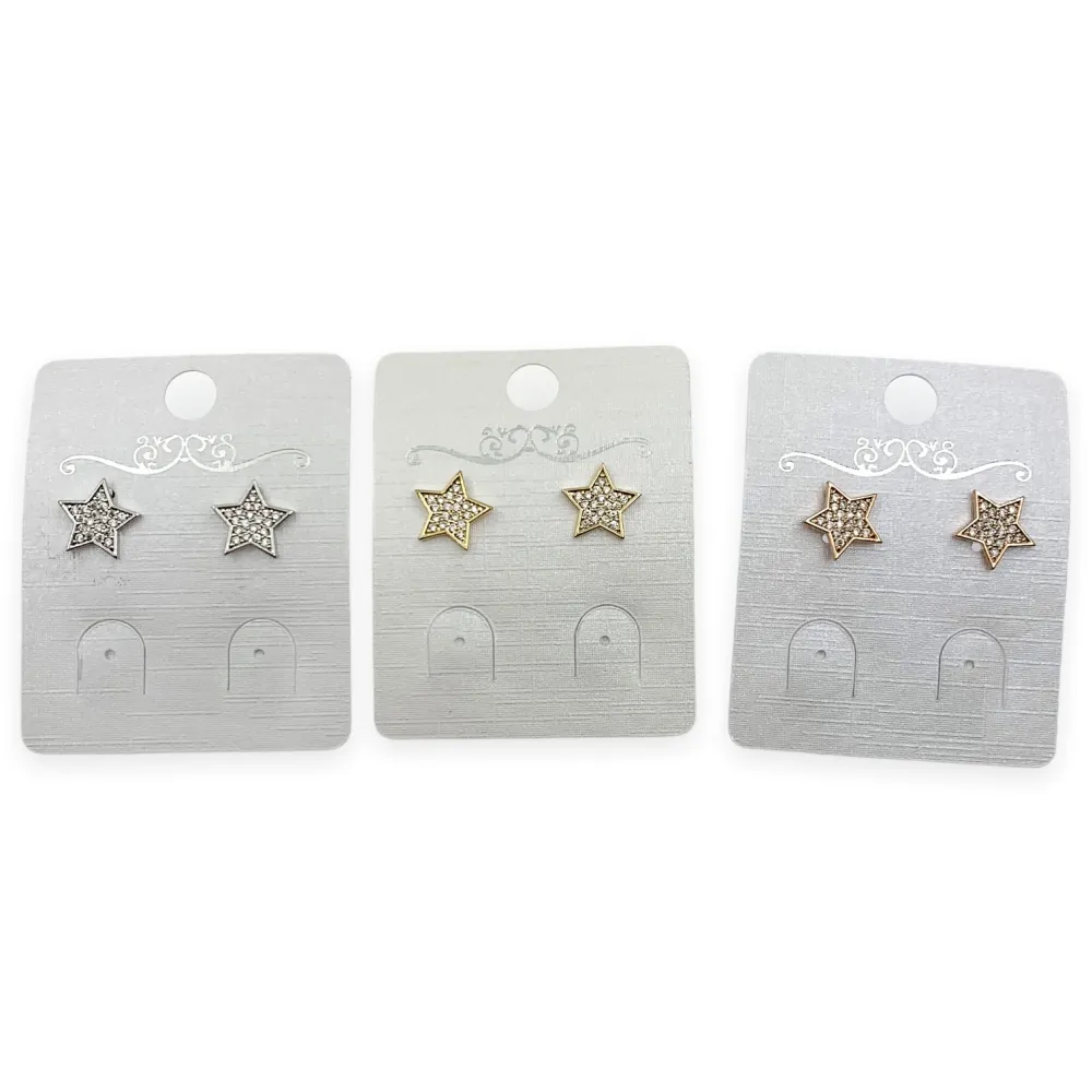 OMZ6127-Stella- Orecchini a Lobo - OMZ6127-Stella- Orecchini a Lobo