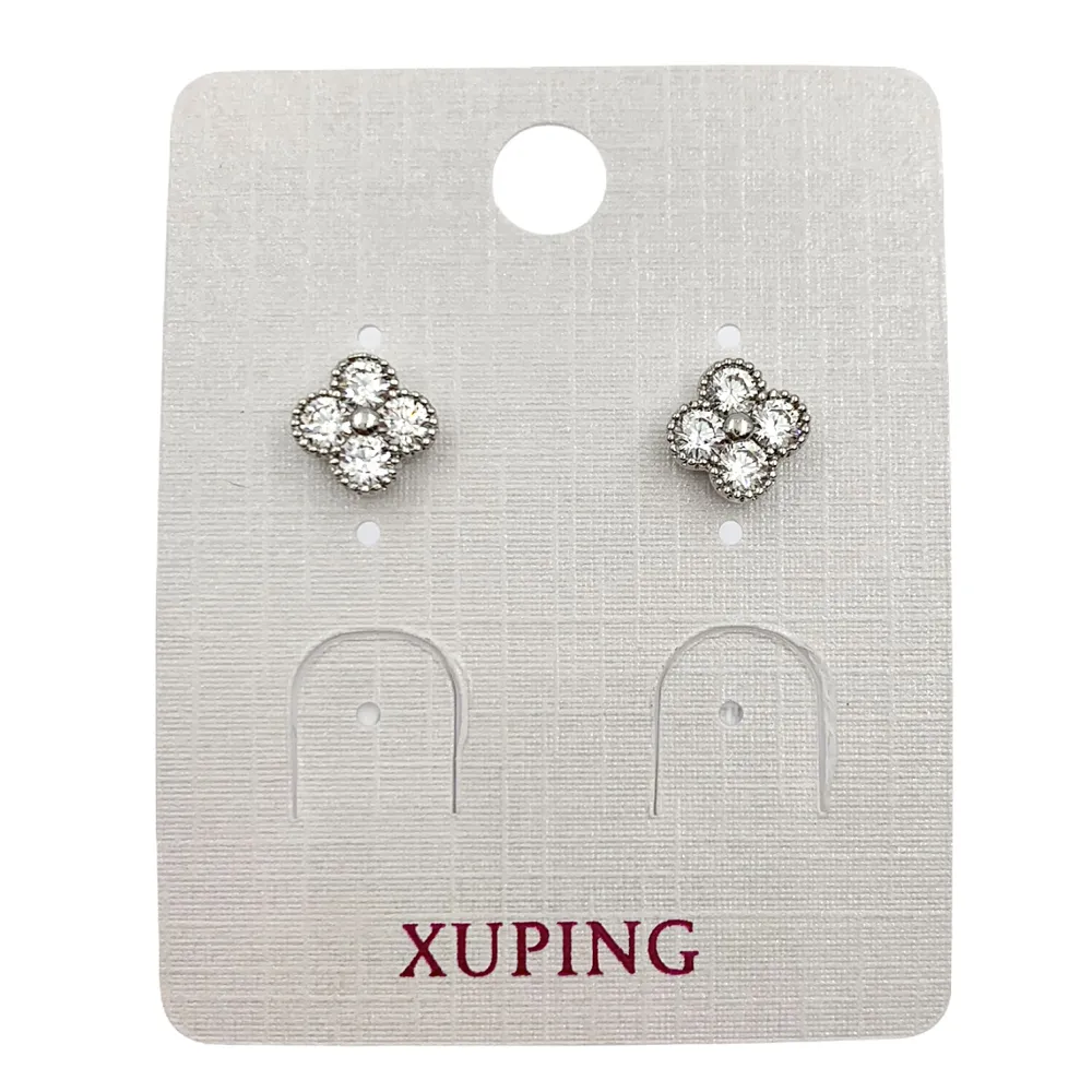 OMZ6140-Quadrifoglio- Orecchini a Lobo - OMZ6140-Quadrifoglio- Orecchini a Lobo