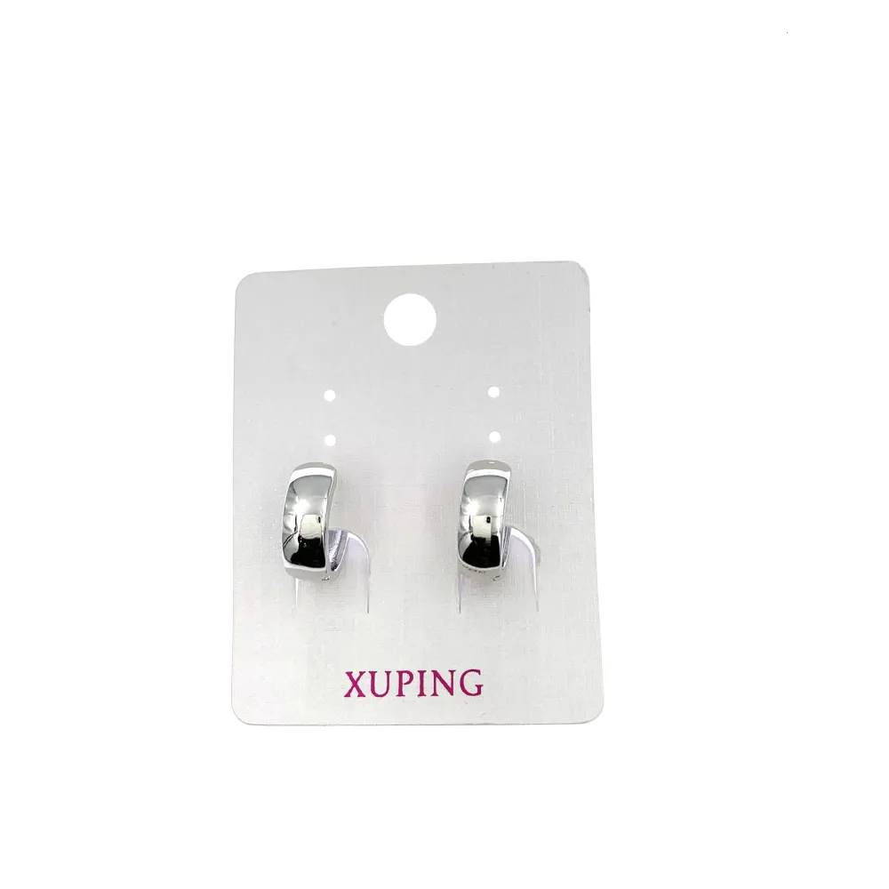 OMZ7266-Liscio 5x15mm - Orecchini a Cerchio - OMZ7266-Liscio 5x15mm - Orecchini a Cerchio