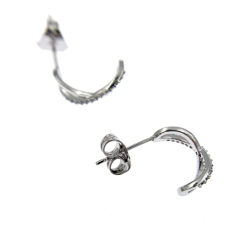 OMZ7271-Infinito - Orecchini a Lobo - OMZ7271-Infinito - Orecchini a Lobo