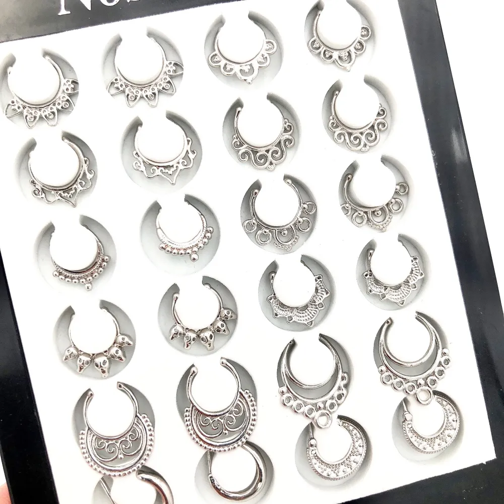 Anello in Metallo 4059 - Orecchini per Naso - PCM4059-Anello in Metallo - Orecchini per Naso