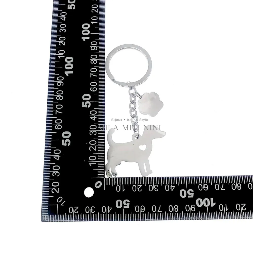 Cane - Portachiave in Acciaio - PKA-413-581
