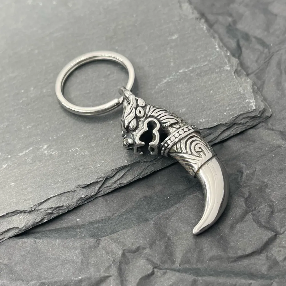 Corno - Portachiavi in Acciaio - PKA-423-36