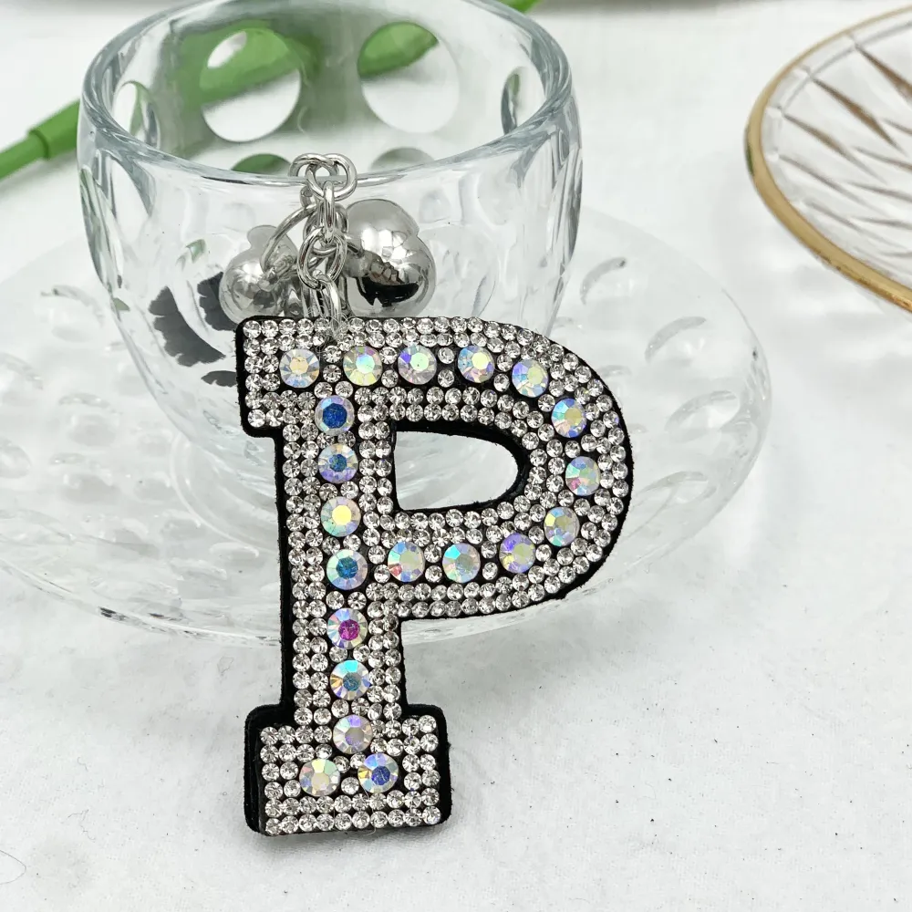 Iniziale con Strass-Portachiave Moda - PKM-146-154 (S)