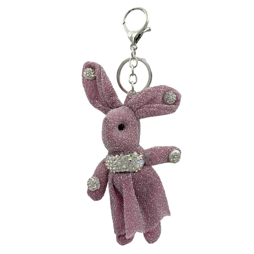 PKM6265-Coniglio Piccolo-12Pz Portachiavi Misti - PKM6265-Coniglio Piccolo-12Pz Portachiavi Misti