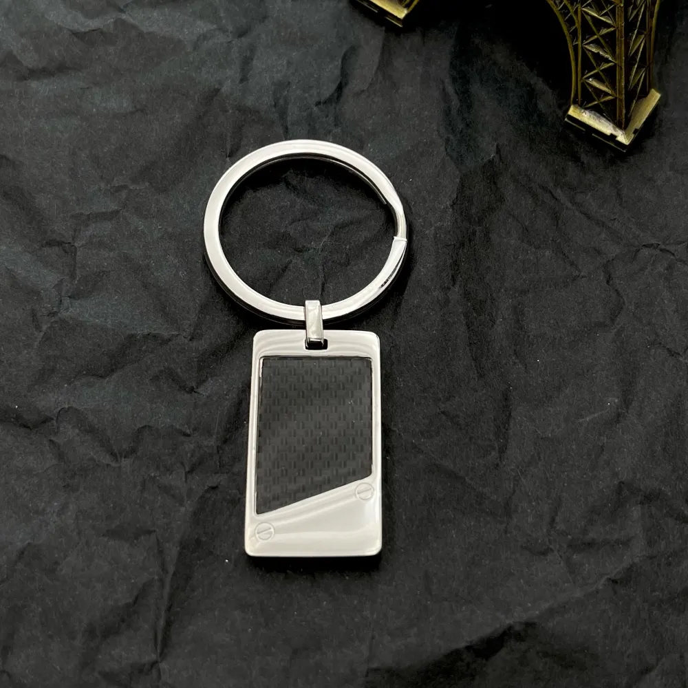 [PKU-600-H234] Placchetta-Portachiavi da Uomo in Acciaio - PKU-600-H234