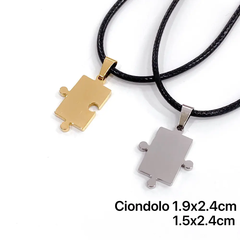 Puzzle - Collana Doppia - Puzzle - Collana Doppia (Acciaio)