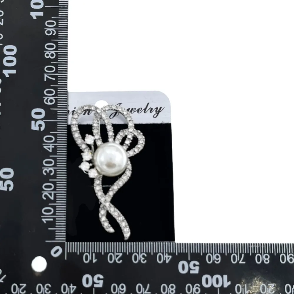 SPM7431-Fantasia con Perla- Spilla - SPM-113-44