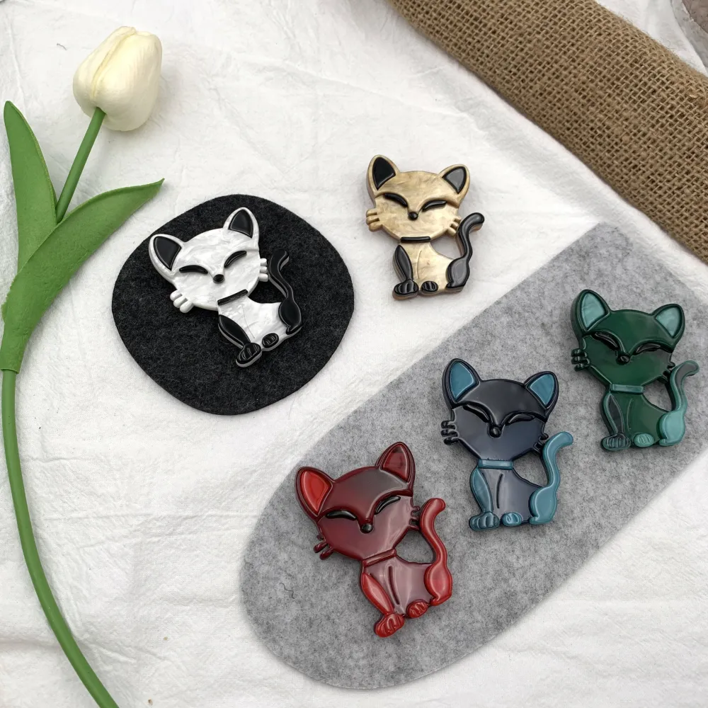 Gatto-Spilla in Resina - SPM-121-40