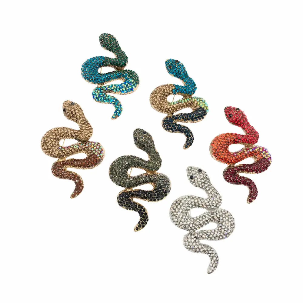 SPM6471-Serpente - Spilla Grossa - SPM-321-151