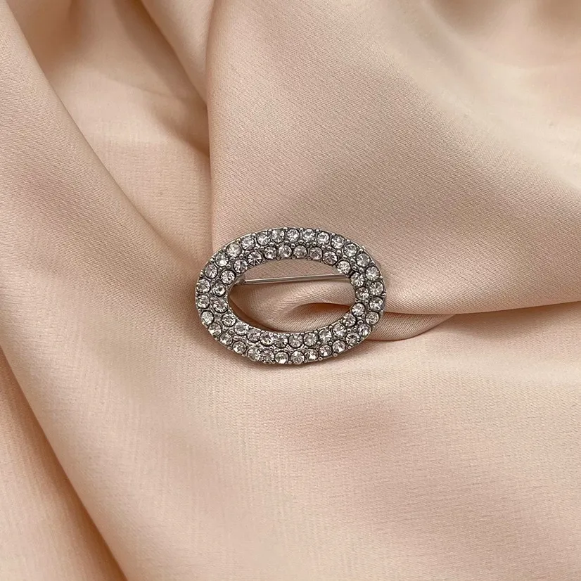 Cerchio Ovale-Spilla in Metallo - SPM-321-228