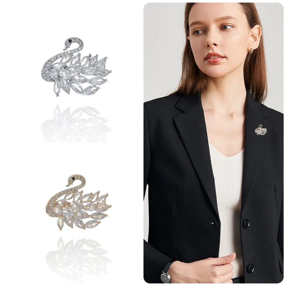 Cigno Grande-Spilla con Zirconia - SPM-506-181 Cigno Grande