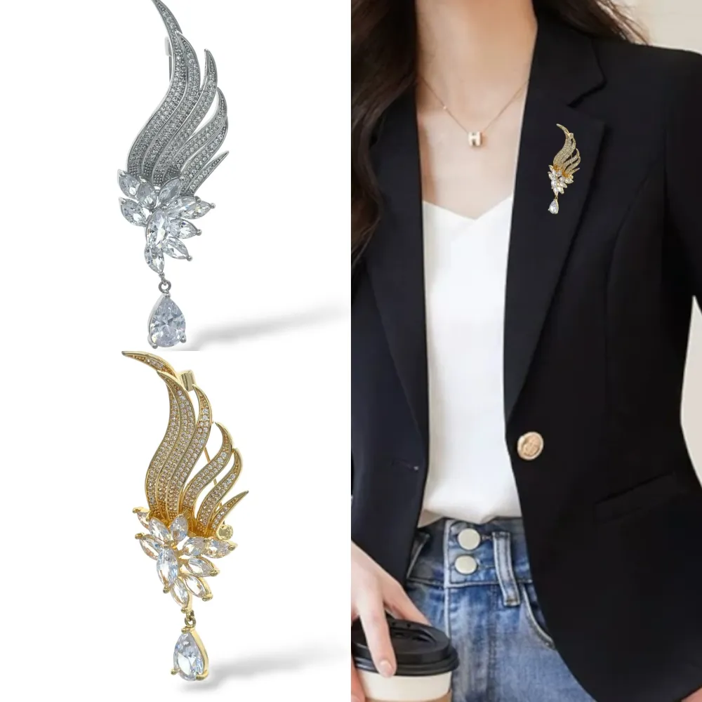 Fiore-Spilla con Zirconia - SPM-506-276