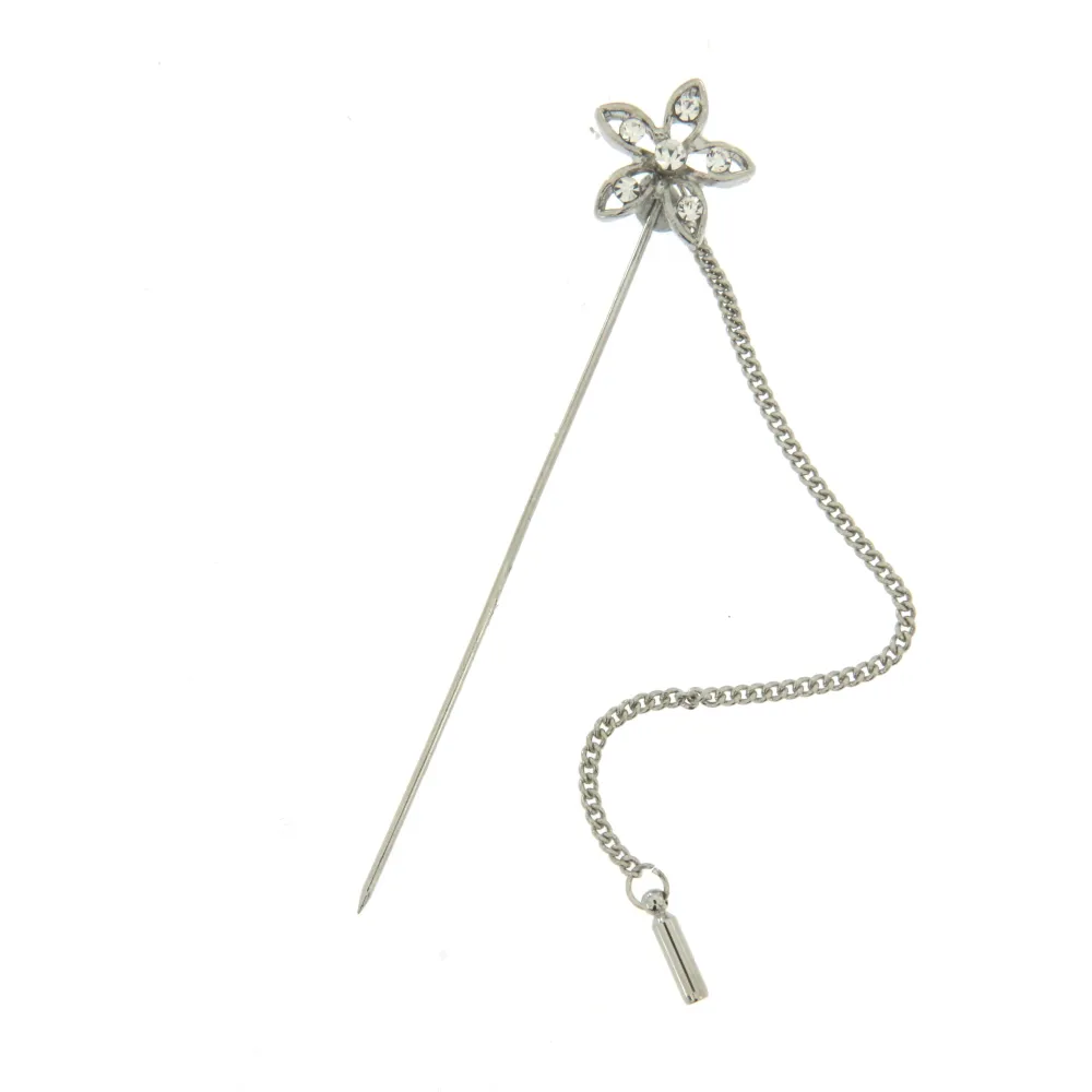 SP-Fiore 5535- Spilla ad Ago 8.5cm - SPM-5097